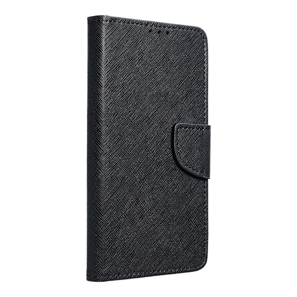 Galaxy A40 Plånboksfodral Fancy Eco Läder - Svart Svart