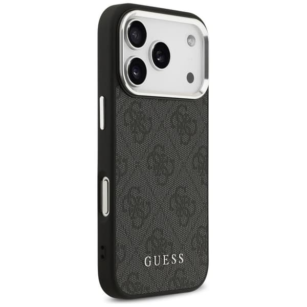Guess telefontaske til iPhone 17 Pro Max MagSafe 4G Classic Logo - Sort Svart