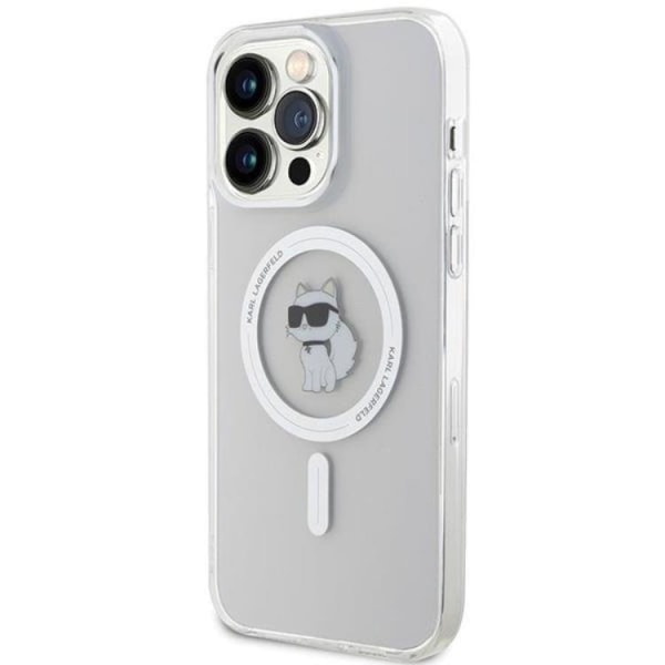 Karl Lagerfeld iPhone 15 Pro Mobilskal Magsafe IML - Clear