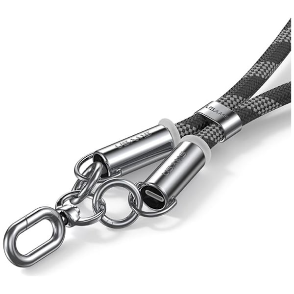 USAMS USB-C til Lightning Kabel 1.2m Lanyard - Lyserød