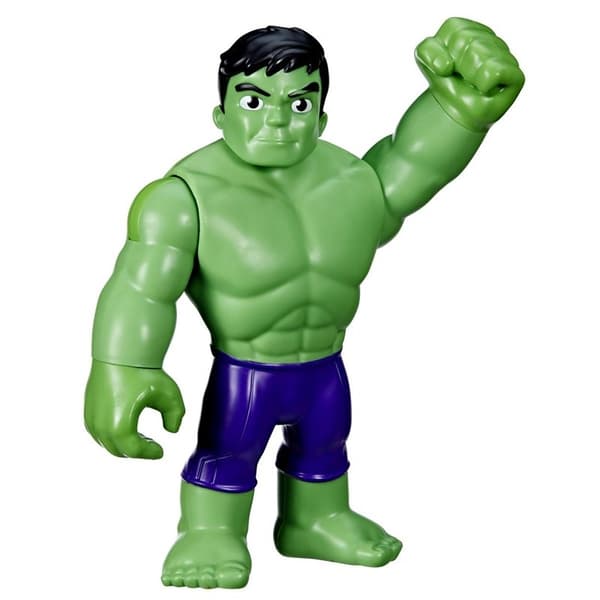 MARVEL Spidey And His Amazing Friends Supersized 9 Inch Figure Hulk
