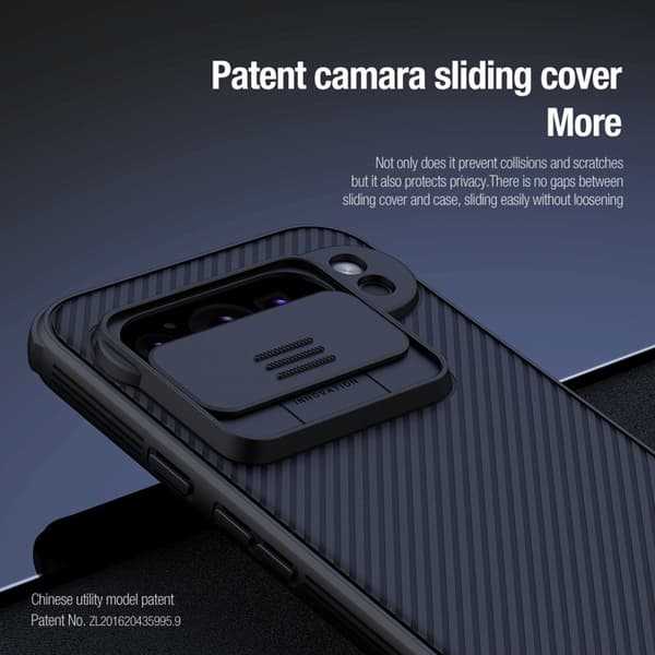 NILLKIN Camshield Pro Mobilskal till Google Pixel 9 Pro - Svart