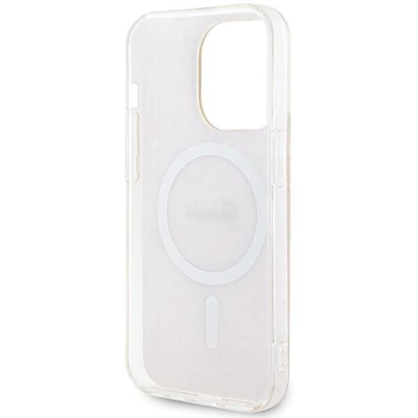 Guess iPhone 15 Pro Mobilskal Magsafe IML 4G - Rosa Rosa