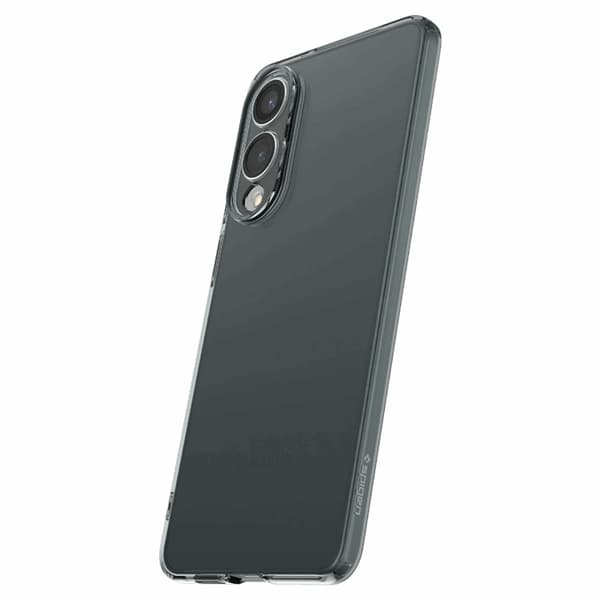 Spigen Mobilskal till Galaxy S25 Edge Liquid Crystal - Space Crystal Grå