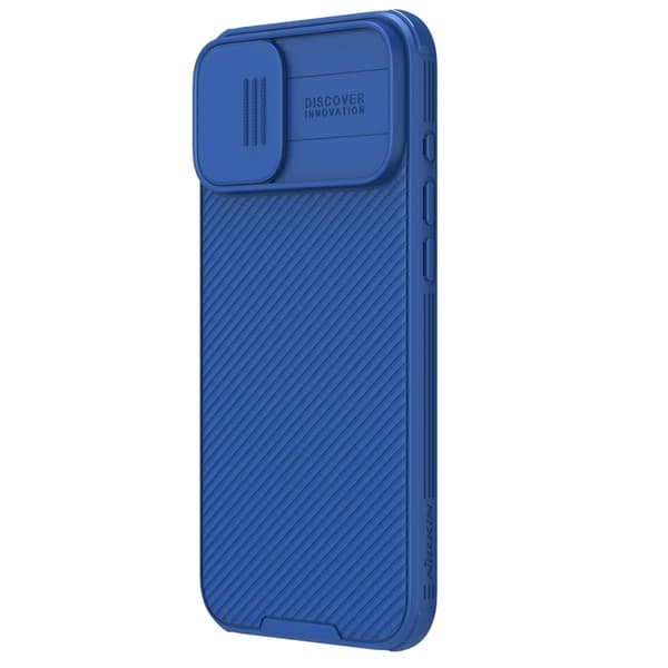 Nillkin telefontaske til iPhone 16 Magsafe magnetisk CamShield Pro Blå