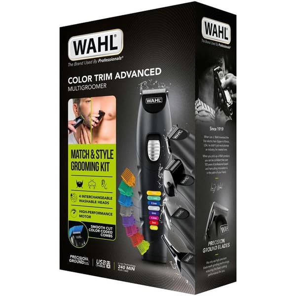 WAHL Multitrimmer Color Trim Advanced Svart