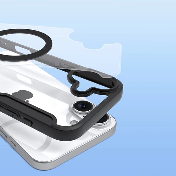Dux Ducis iPhone 16 Plånboksfodral Magsafe Skin X Pro Black