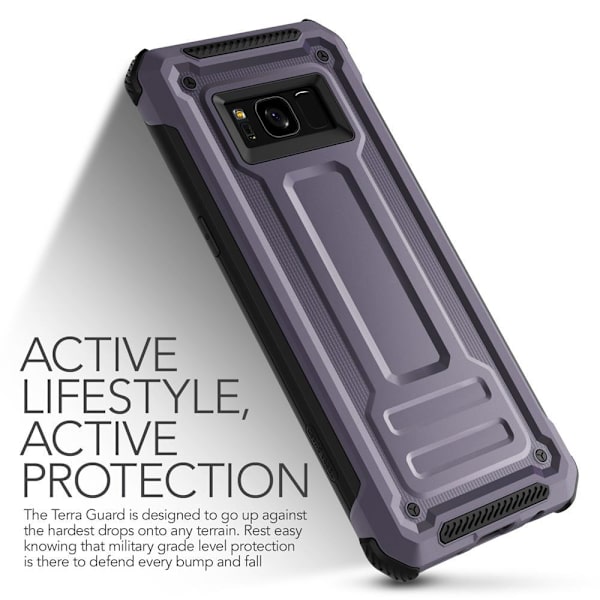 Verus Terra Guard Cover til Samsung Galaxy S8 Plus - Orkidégrå Grå
