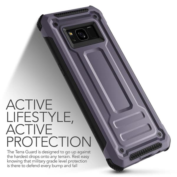 Verus Terra Guard Skal till Samsung Galaxy S8 Plus - Orchid Grey Grå