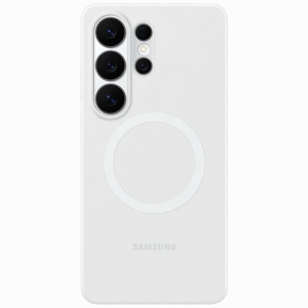 SAMSUNG Mobilskal För Galaxy S26 Ultra MagSafe Silikon Magnet - Vit Vit