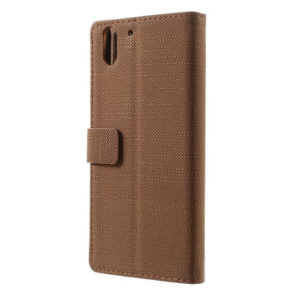 Plånboksfodral till HTC Desire Eye - Brun Brun
