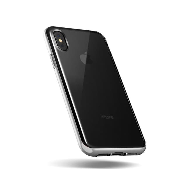 Holdbart Verus Crystal kofangercover til Apple iPhone XS/X - Sølv Silver