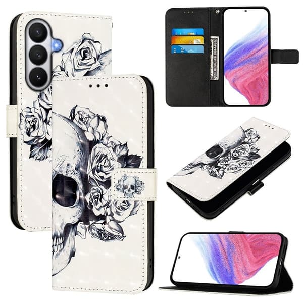 Samsung Galaxy S26 / S26 Pro KonstLäder Mönster - Mobilskalle
