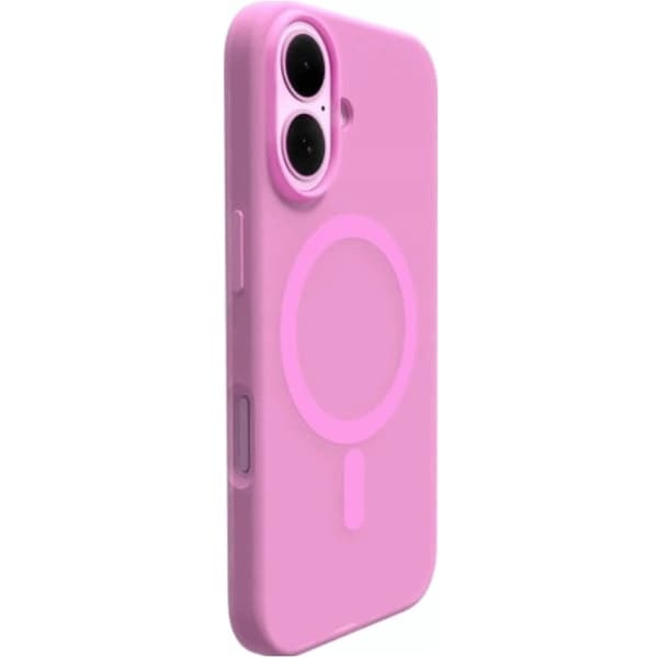 Puro Telefontaske til iPhone 16 Magsafe Daylight Silikone - Lyserød Rosa