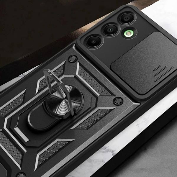 Tech-Protect telefontaske til Galaxy A17 4G/5G Camshield Pro - Sort Svart