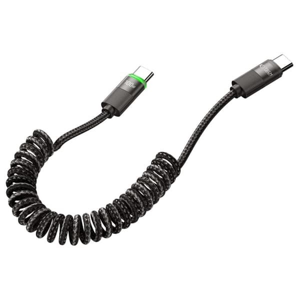 Tech-Protect USB-C Kabel (1.8m) Ultraboost - Svart Svart