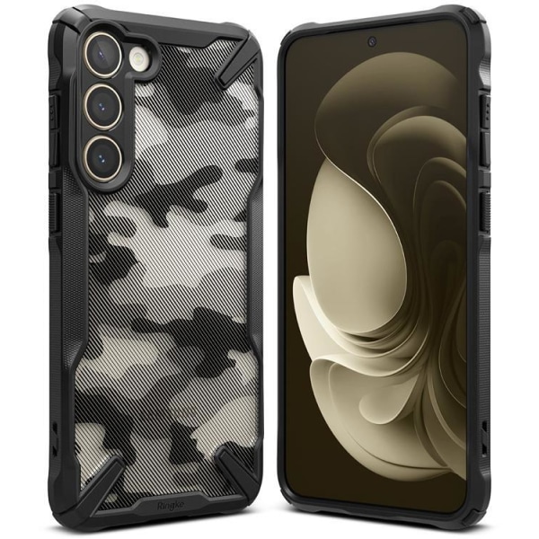 Ringke Galaxy S23 Plus Cover Fusion X Camouflage - Sort