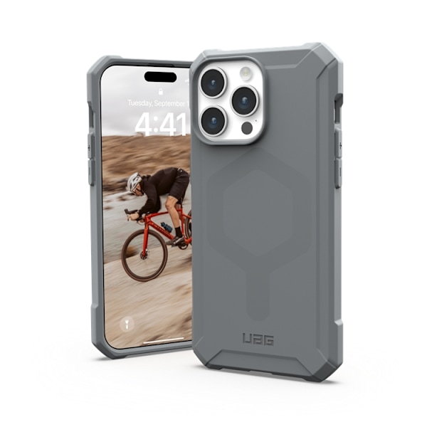 UAG iPhone 15 Pro Max Mobilskal Magsafe Essential Armor - Grå