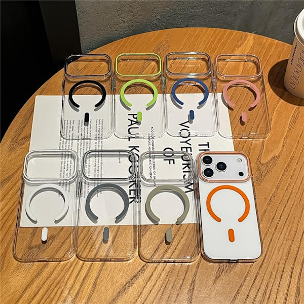 Mobilskal till iPhone 17 Pro MagSafe TPU + PC - Blå Blå