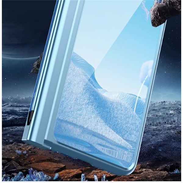 Google Pixel Fold Mobilskal Electroplating Kickstand - Silver