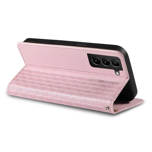 Galaxy S22 Plus Pung Taske Magnetrem - Lyserød Rosa