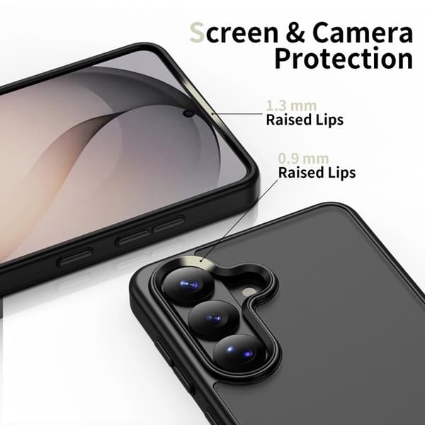 Tech-Protect Mobilcover Til Galaxy S26 Magmat - Mat Sort Svart