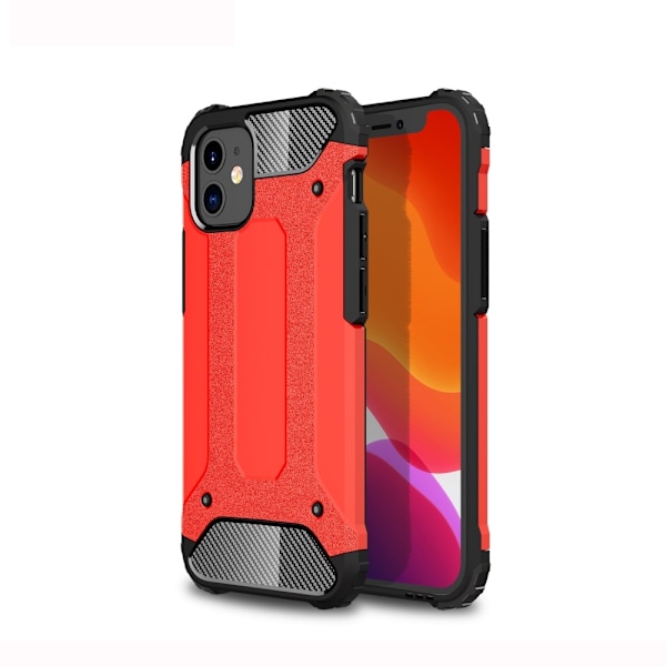 Armor Guard -suojakotelo iPhone 12 minille - Punainen Red