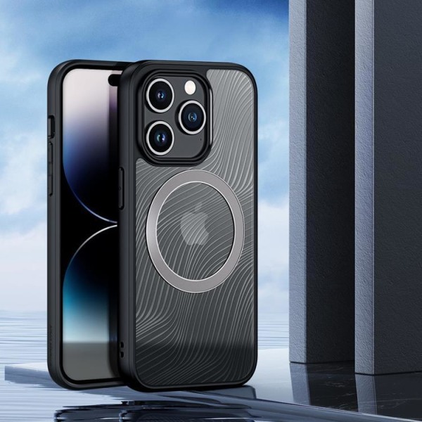 Dux Ducis iPhone 15 Pro Max mobiilikotelo Magsafe Aimo - musta