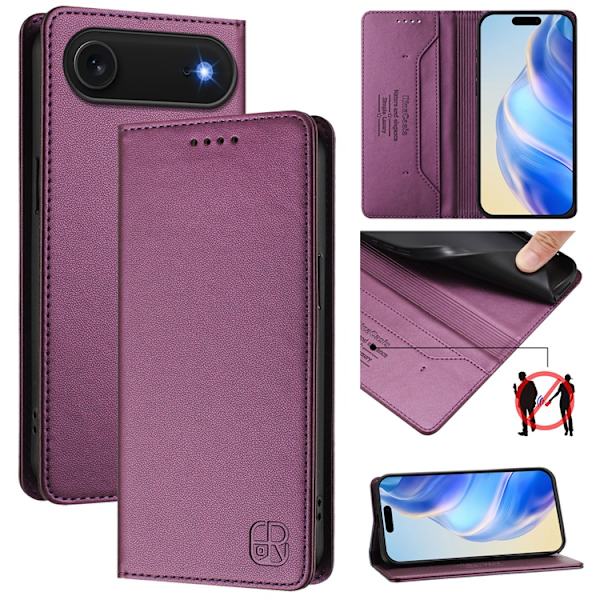 RINACASIS iPhone Air Plånboksfodral RC01 RFID - Violett Lila