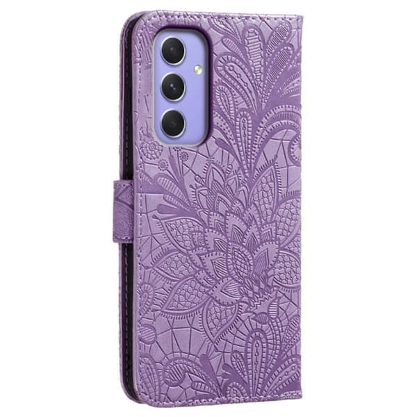 Samsung Galaxy A57 Plånboksfodral Konstläder Flip - Lila