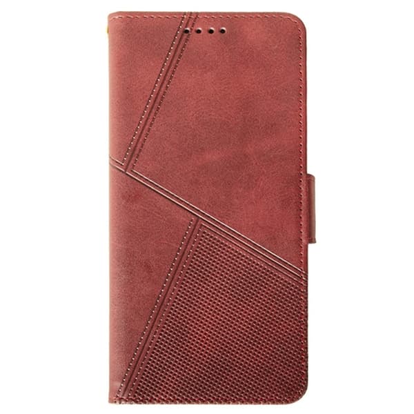 IDEWEI OnePlus 15 5G Plånboksfodral Calf Texture Konstläder - Röd Röd