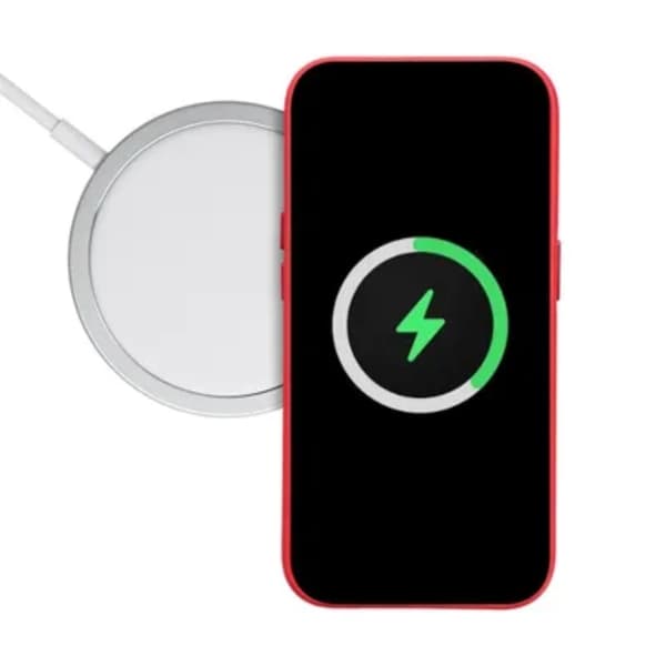 Mobilskal till iPhone 15 Pro Max Magsafe Läder - Röd Röd