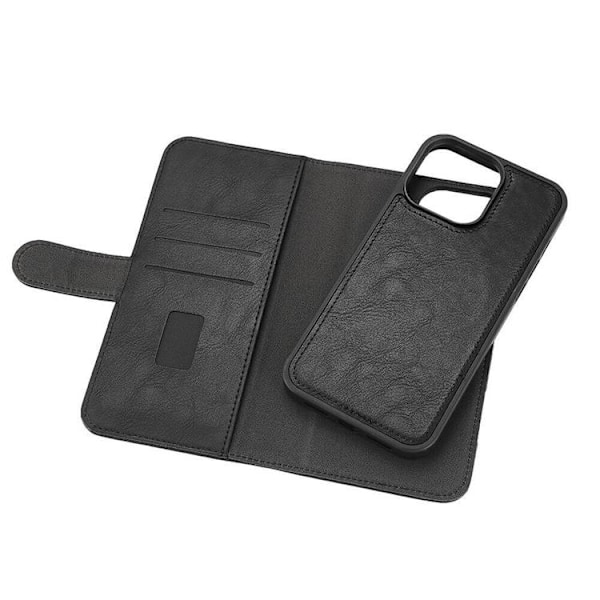 Gear iPhone 15 Pro Max Plånboksfodral Magsafe 3 Slots - Svart Svart