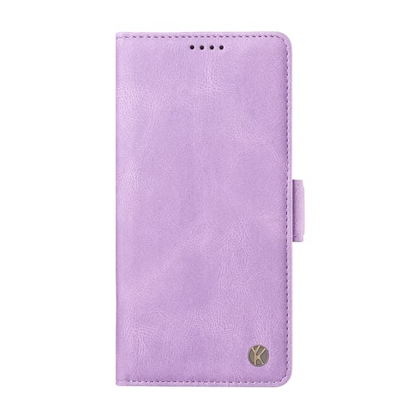 YIKATU OnePlus 15 5G Konstläder Plånboksfodral Skin-touch Feeling Lila