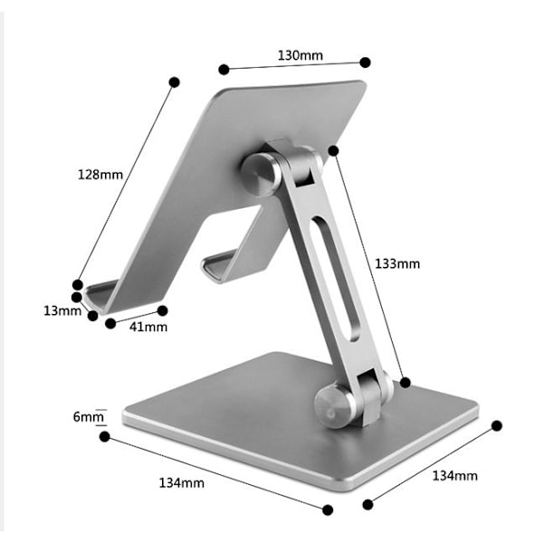 Universal Tablett Ställ Z11 - Grå grå