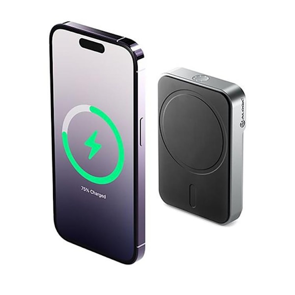 ALOGIC PowerBank med MagSafe 5000mAh - Svart Svart