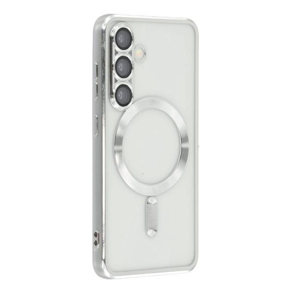 Mobilskal för Samsung Galaxy S26 Plus Magnetiskt TPU - Silver