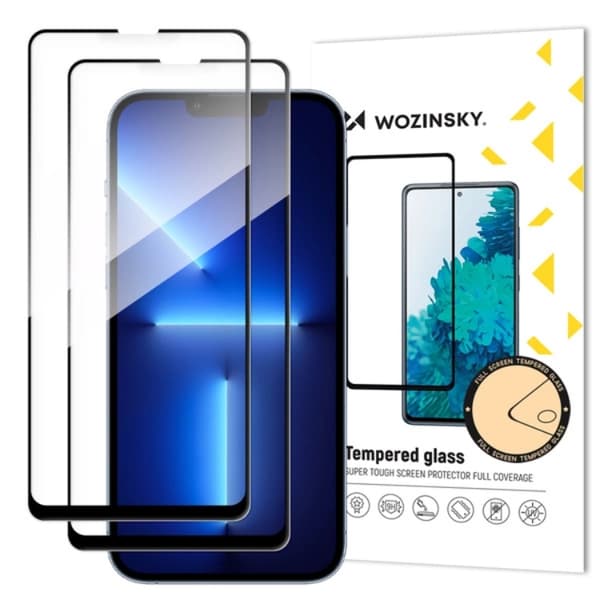 [2-Pack] Wozinsky Xiaomi Redmi Note 14 5G/4G Härdat Glas Skärmskydd Full Glue