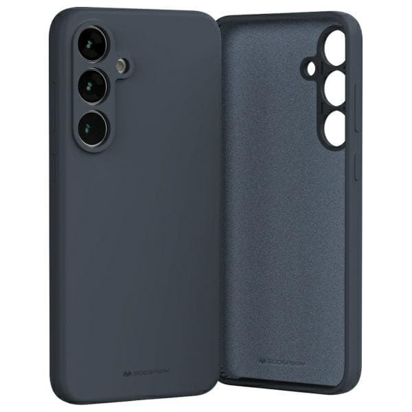 Mercury Telefontaske til Galaxy S24 FE Silikone - Navy