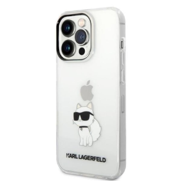 Karl Lagerfeld iPhone 14 Pro -mobiilikotelo Ikonik Choupette