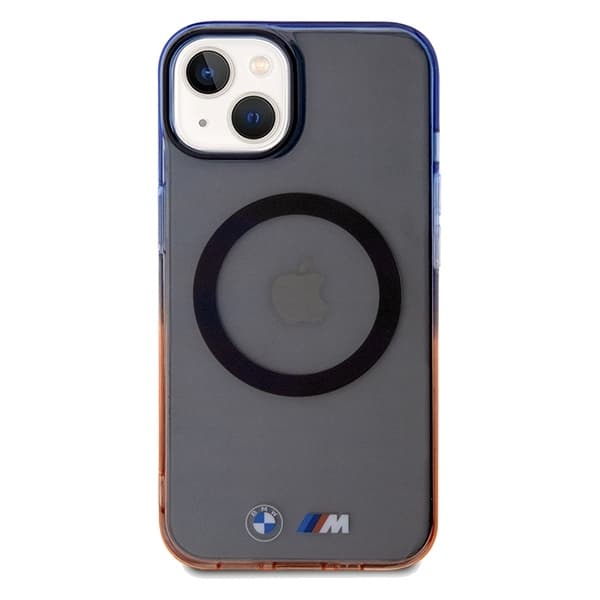 BMW Mobilskal till iPhone 14 Plus/15 Plus MagSafe Gradient Bumper - Grå