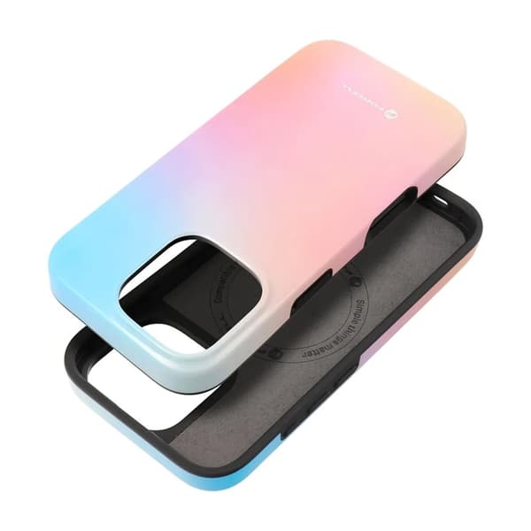 Forcell Mobilskal till iPhone 15 Pro Max MagSafe Mirage - Rosa/Blå Rosa