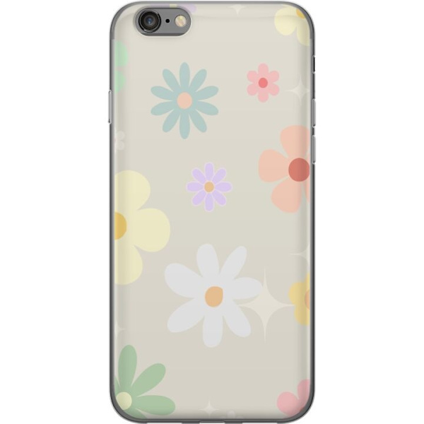 Mobilskal till Apple iPhone 6 med fejdande blommor