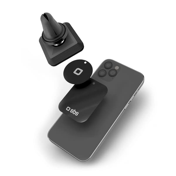 SBS Magnetisk Smartphone-Holder - Sort Svart