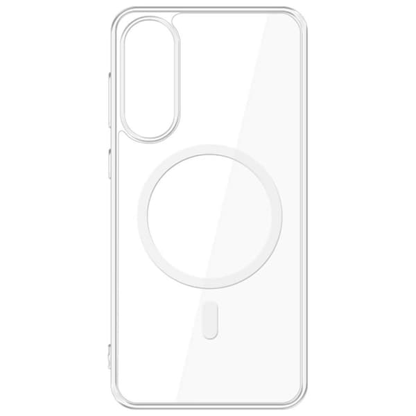 3MK-matkapuhelinkotelo Galaxy S25 Edge MagSafe - Läpinäkyvä