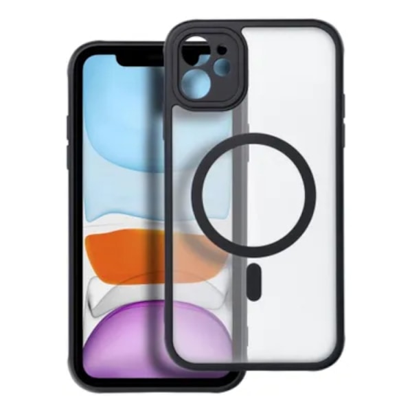 iPhone 11 Mobilskal Magsafe Matte - Svart Svart