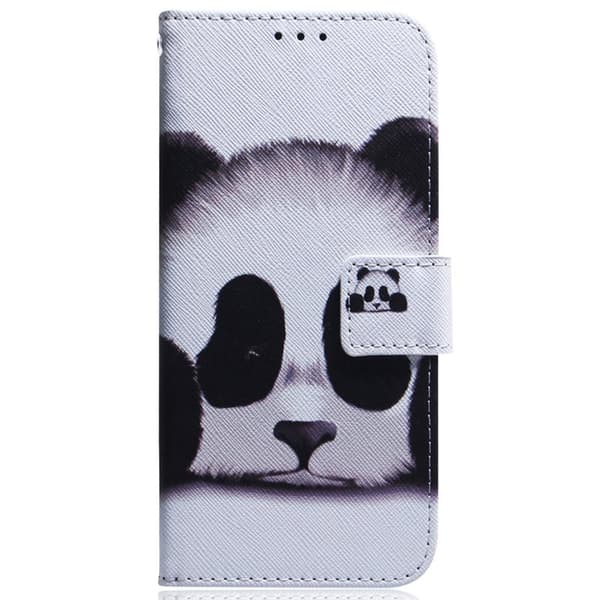Samsung Galaxy S26 / S26 Pro Plånboksfodral Mönstertryck Konstläder - Panda