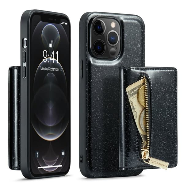 DG.MING M3 Series Mobilskal till iPhone 12 Pro Max 2-i-1 Svart