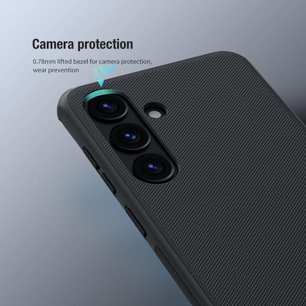 Nillkin Galaxy S24 Plus Mobilskal Super Frosted Shield Pro - Svart Svart