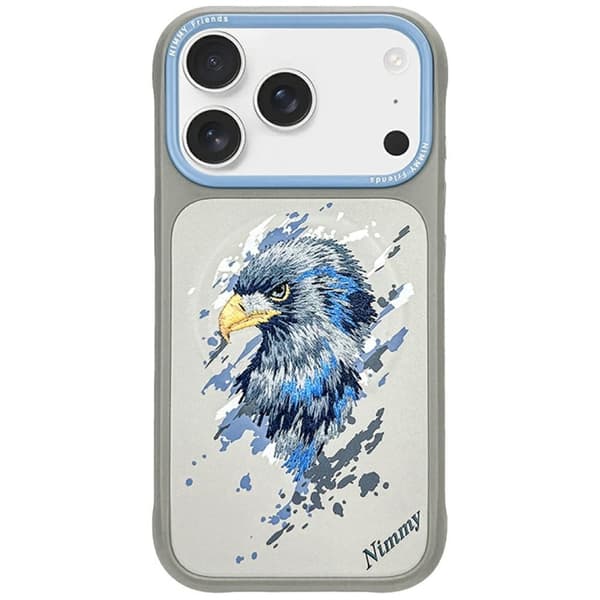Nimmy Mobilskal För iPhone 17 Pro Max MagSafe Eagle - Grå Grå